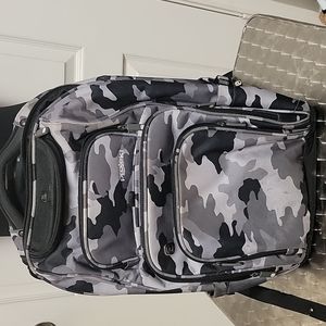 Projekt backpack black and gray camaflouge